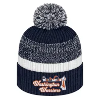 Thick Ribbed Knit Cap With Cuff