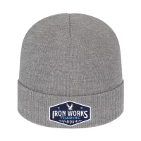Knit Cap With Ribbed Cuff