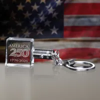 Square Lighted Keychain