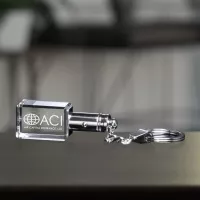 Rectangle Lighted Keychain