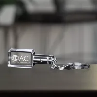 Rectangle Lighted Keychain