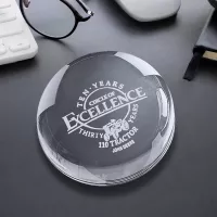 Dome Paperweight 3-1/2" Dia.
