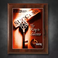 Econo Cherry Plaque 8" x 10" with Sublimated Plate