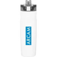 20.9 oz h2go Jolt Water Bottle (White)