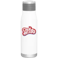 25 oz h2go Lumos Water Bottle (White)