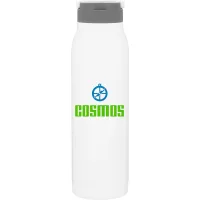 32 oz h2go Flex Water Bottle (White)
