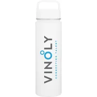 30 oz h2go Crux Water Bottle (Matte White)