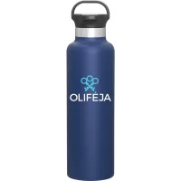 24 oz h2go Ascent Water Bottle (Matte Navy)