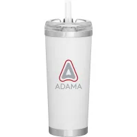 24 oz Brooklyn Travel Tumbler (Matte White)