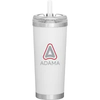 24 oz Brooklyn Travel Tumbler (Matte White)