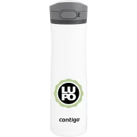 24 oz Contigo Jackson Chill 2.0 Water Bottle (White)