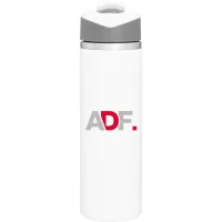 20.9 oz h2go Pilot Travel Tumbler (Matte White)
