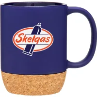 13 oz Beck Ceramic Mug (Cobalt Blue)