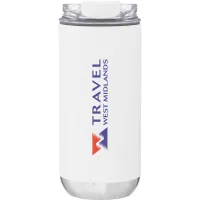 16 oz Palma Travel Tumbler (Matte White)