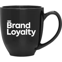 15 oz Bistro Ceramic Mug (Black)