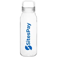 38 oz h2go Glint Water Water Bottle (Clear)
