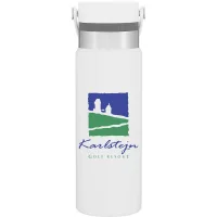 25 oz h2go Realm Water Bottle (Matte White)