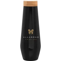 16.9 oz h2go Echo Water Bottle (Black)