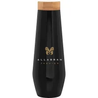 16.9 oz h2go Echo Water Bottle (Black)