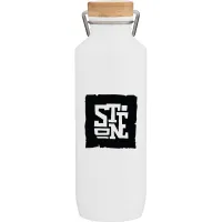 25 oz h2go Grove Water Bottle (Matte White)