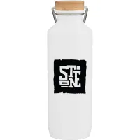 25 oz h2go Grove Water Bottle (Matte White)