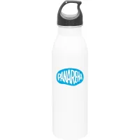 24 oz h2go Solus Water Bottle (White)
