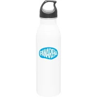 24 oz h2go Solus Water Bottle (White)