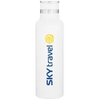 20 oz h2go Juno Water Bottle (Matte White)