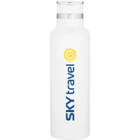 20 oz h2go Juno Water Bottle (Matte White)