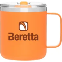 12 oz Camper Travel Mug (Matte Orange)