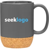 13 oz Beck Ceramic Mug (Storm Gray)