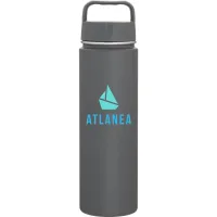 30 oz h2go Crux Water Bottle (Matte Storm Gray)