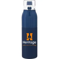 25 oz h2go Vigor Water Bottle (Matte Navy)