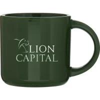 14 oz Minolo - Classics Ceramic Mug (Forest Green)