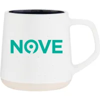 12 oz Woden Ceramic Mug (Navy)