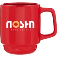 16 oz Olly Ceramic Mug (Red)