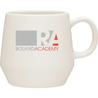 16 oz Verona Ceramic Mug (Matte Ivory)