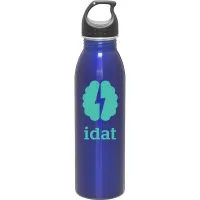 24 oz h2go Solus Water Bottle (Blue)