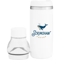 16.9 oz h2go Orion Travel Tumbler Water Bottle (Matte White)