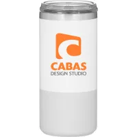 16.9 oz Gala Travel Tumbler (Snow)