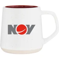 12 oz Woden Ceramic Mug (Cardinal)