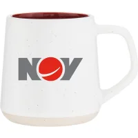 12 oz Woden Ceramic Mug (Cardinal)