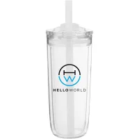 16 oz Simone Travel Tumbler (White)