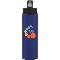 26 oz h2go Virtue Water Bottle (Matte Blue)
