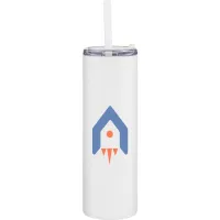 16 oz Lane Travel Tumbler (Matte White)