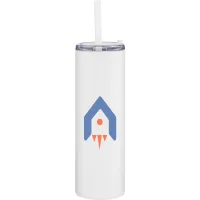 16 oz Lane Travel Tumbler (Matte White)