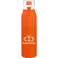 25 oz h2go Vigor Water Bottle (Matte Orange)