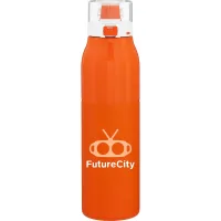 25 oz h2go Vigor Water Bottle (Matte Orange)