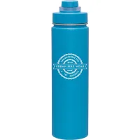 24 oz h2go Conquer Water Bottle (Matte Aqua)