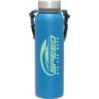 32 oz h2go Pine Water Bottle (Matte Steel Blue)